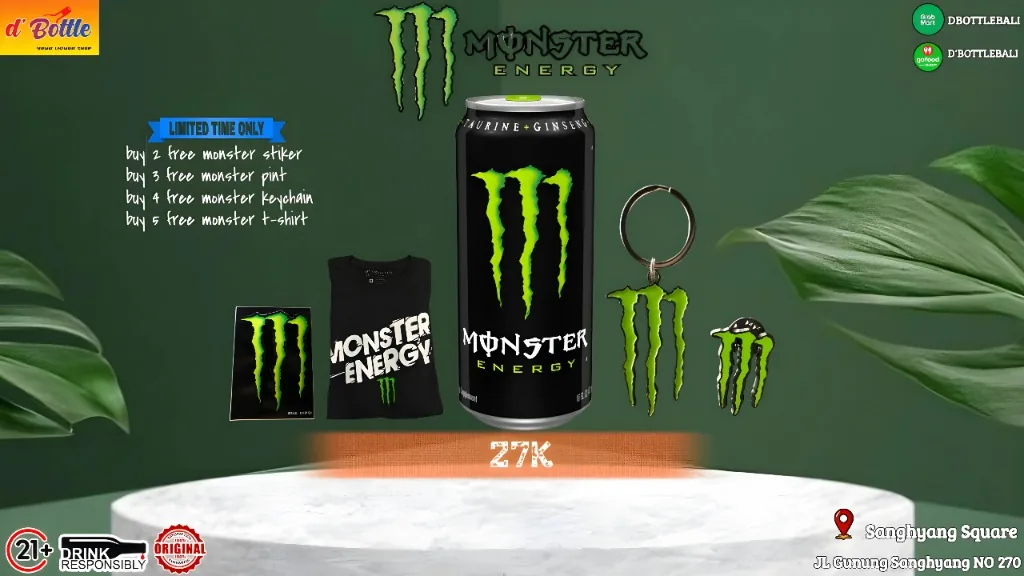 Promo monster energy